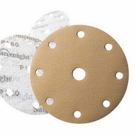 Sunmight Gold 02316 Open Coated Sanding Disc, 6 in, P400 Grit, Premium Aluminum Oxide, PSA Attachment