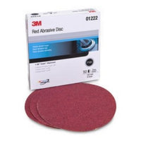 3M 1222 P180A 6" HKIT ABR DISCS RED BOX/50