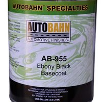 AB - 955 GM code WA 8555 Black Basecoat Paint Gallon Kit