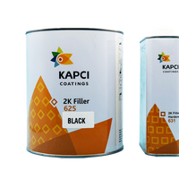 Kapci 625 2K Filler Black & Kapci 621 2K Filler Hardener