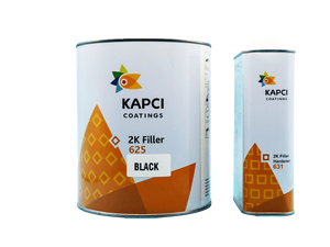 Kapci 625 2K Filler Black & Kapci 621 2K Filler Hardener