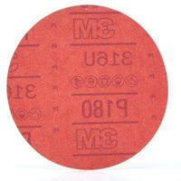 3M 1222 P180A 6" HKIT ABR DISCS RED BOX/50
