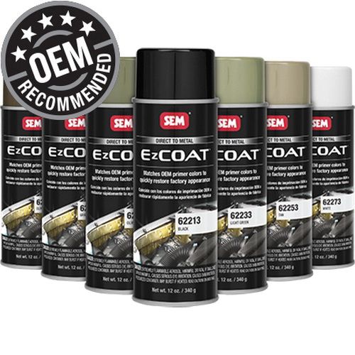 EZ Coat™ 62283 Metal Coating, 16 oz Aerosol Can, Field Drab, 13 sq-ft/Can Coverage