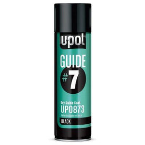 U-POL® GUIDE#7 UP0873 Dry Guide Coat, 450 mL Aerosol Can, Black, Liquid