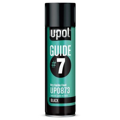 U-POL® GUIDE#7 UP0873 Dry Guide Coat, 450 mL Aerosol Can, Black, Liquid