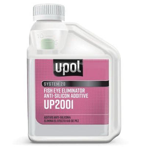 U-POL® SYSTEM 20 UP2001 Fisheye Eliminator Anti-Silicone Additive, 250 mL Bottle, Clear, Liquid