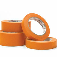 Carworx 134.820 CW-900 Professional Masking Tape, 55 m x 18 mm, 3/4 in THK, Orange, CW-900