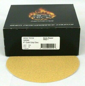 80D 6" GRIP GOLD / G6080