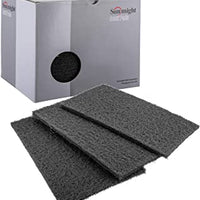 6"X9" SCUFF PADS GRAY / SUN 80200