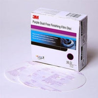 3M 30771 6" P600 HKT D/F FINSH FLM PURPLE BOX/50