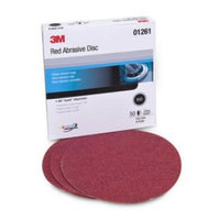 3M 1261 80D 6" HKIT ABR DISCS RED BOX/50
