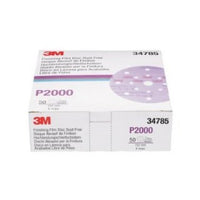 3M 34785 6" P2000 17HOLE HKT 50BX PURPLE 260L