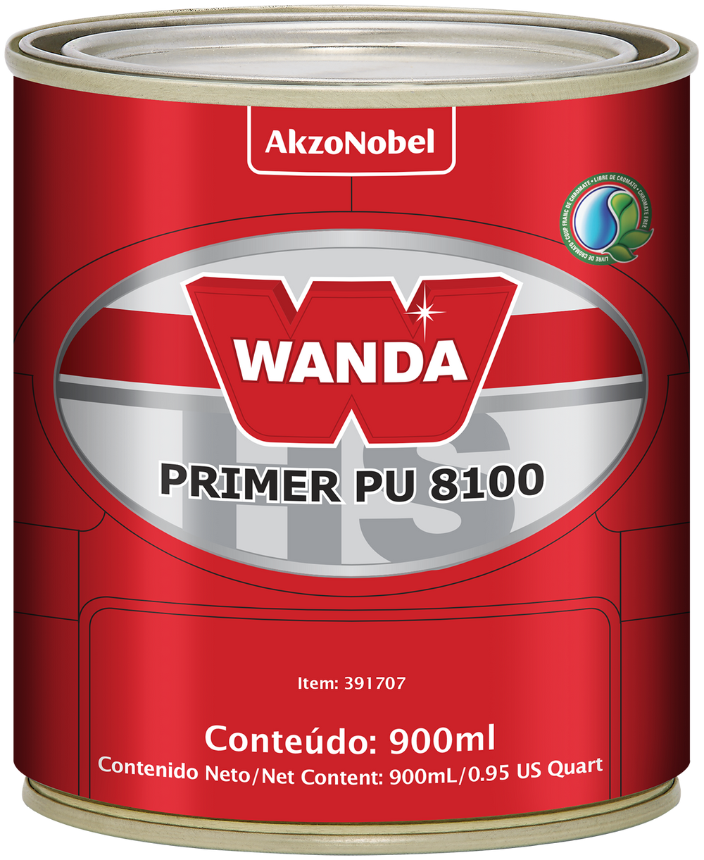 8100 WANDA 2K/PU PRIMER 8100 (4-1) .9L