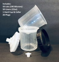 Paint cups disposable  (Compare to 3M PPS 16000 )
