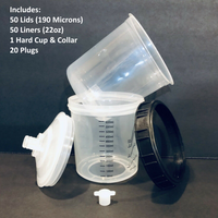 Paint cups disposable  (Compare to 3M PPS 16000 )